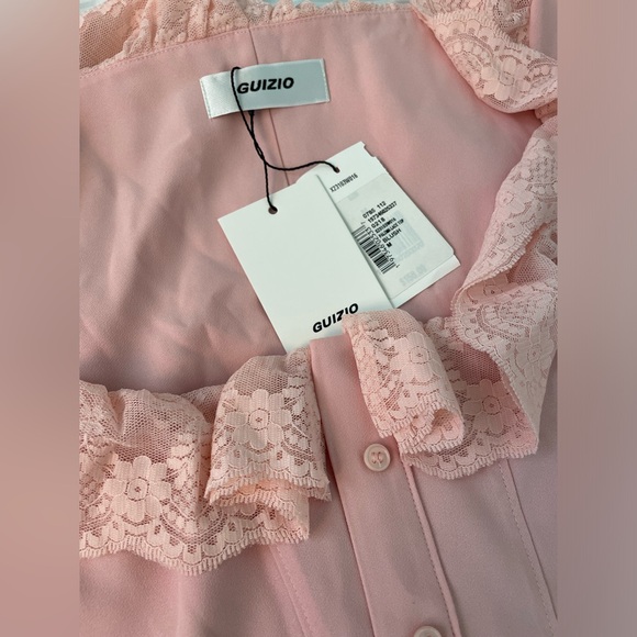 Danielle Guizio Blush Pink Top - Picture 2 of 2